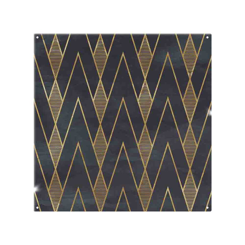 Geometreic Lines Splash Back, 90cm L x 70cm W