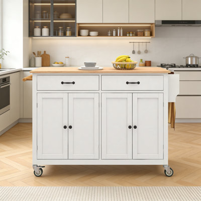 Wood Kitchen Island
