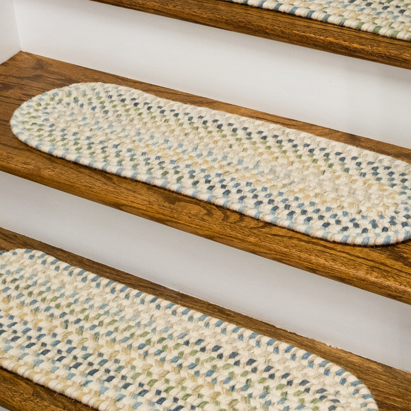 Tapis d'escalier, Bleu