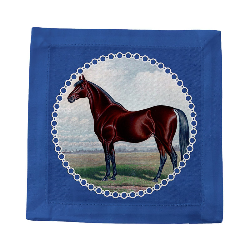 Square Napkins, Blue