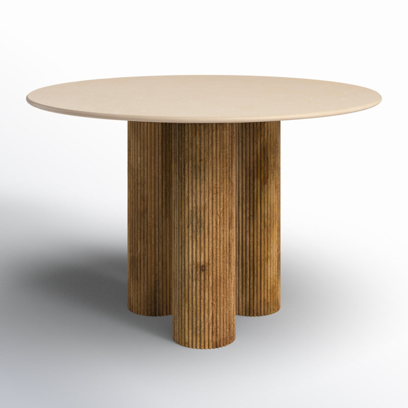 Dewy 47" Marble Dining Table