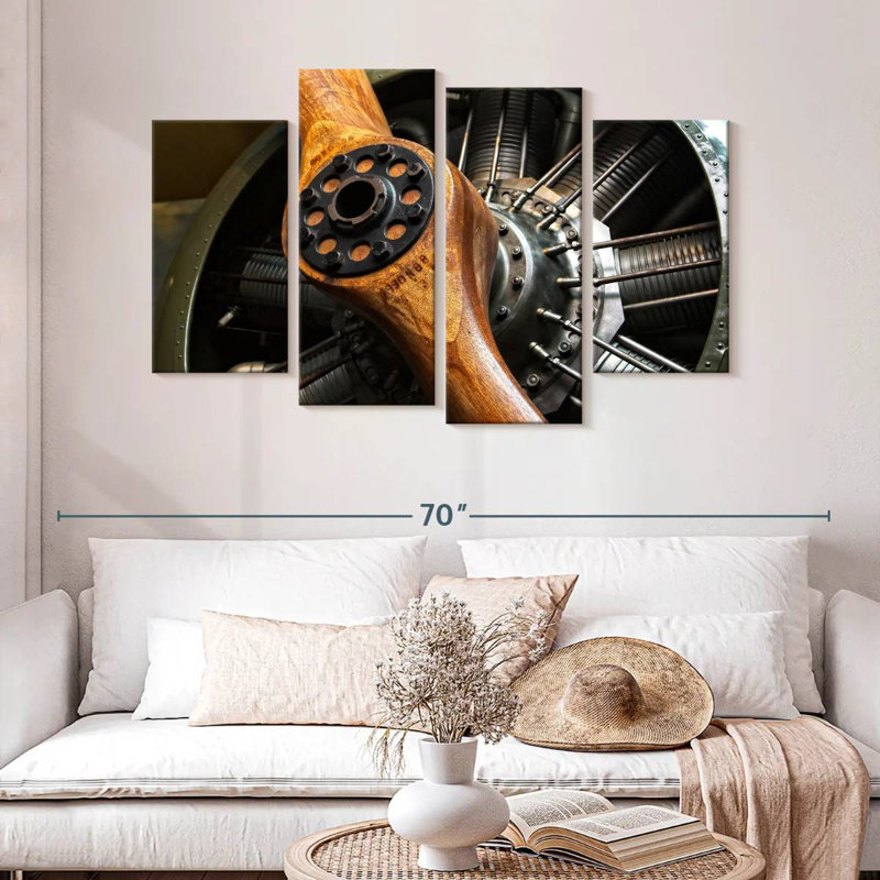 Mehar Wooden Propeller, 32" H x 52" W