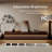Mid-Century Modern TV Stand with LED Light, Fully Assembled-114883855-114883856