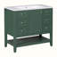Meuble-lavabo simple 36 po avec plateau Raydan-473503886
