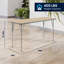Table rectangulaire commerciale à hauteur réglable commerciale-134725859