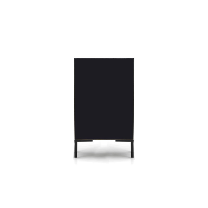 Clematite 40cm W Solid Wood Bedside Table