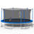 14FT  Trampoline With Safety Enclosure Net,Heavy Duty Jumping Mat And Spring Cover Padding For Kids And Adults,  Ladder