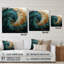 Enfield - abstrait spirales abstraites, art mural-101500222