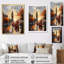 Angleterre, paysage urbain, paysage urbain IV - décoration murale paysages urbains-489052224-489052227