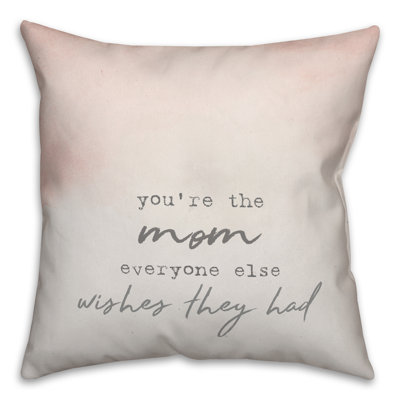 Vous êtes le désirant que le personnel de maman everyones a un coussin mimi