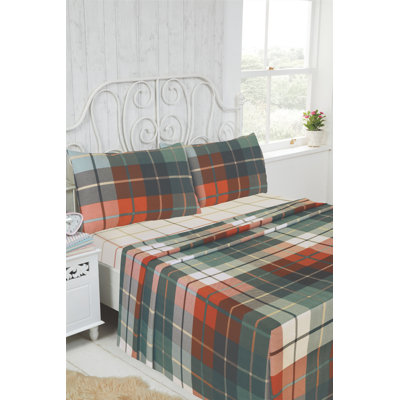 Narendra Flannel Flatweave Sheet Set