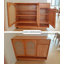 Armoire à chaussures minimaliste en bois massif de rotin moderne-864329306