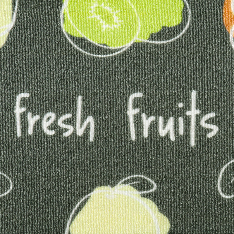 Non-skid Printed Kitchen Mat (set Of 2), Colorful Fruit