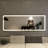 Holroyd Lighted Full Length Mirror with Stand Rectangle LED Wall Mirror-386294908-338107400