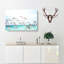 Flock Of Seagulls Over The Sea - Wrapped Canvas Painting-56656430