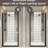 34"X 72" Shower Door With Pivot And 6Mm Tempered Glass, Black Aluminum Half Frame Safe - Arrival Packaging Secure