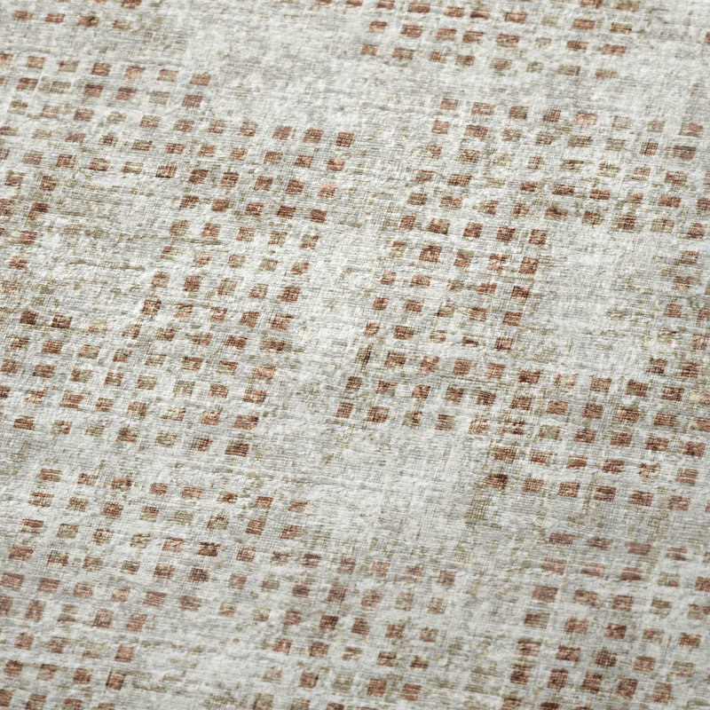 Jeté en polyester One Touch, Épice géométrique