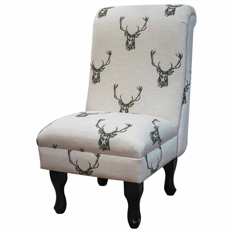 48cm Wide Tufted Lounge Chair