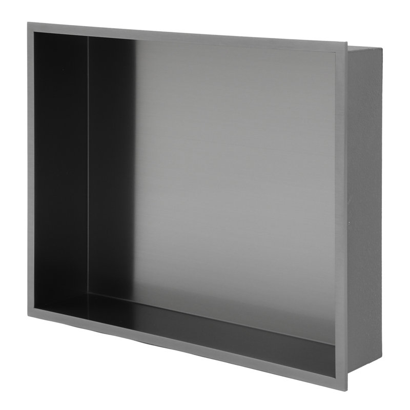 19" X 15" Stainless Steel Shower Niche