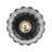 Audra 1-Light Semi-Flush with Clear Glass-106900577