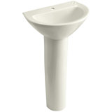 Parigi® Ceramic 20" Pedestal Bathroom Sink