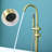 Double Handle Floor Mounted Freestanding Tub Filler With Handshower-69056036