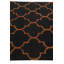 Tapis noir 5 x 8 Pineland