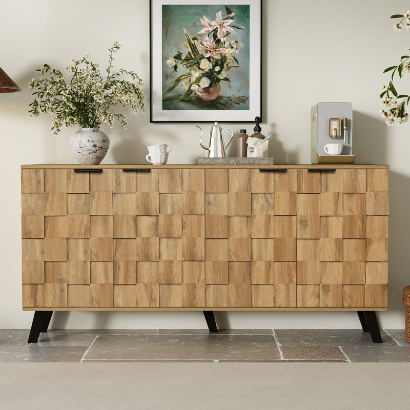 150cm Sideboard, Brown