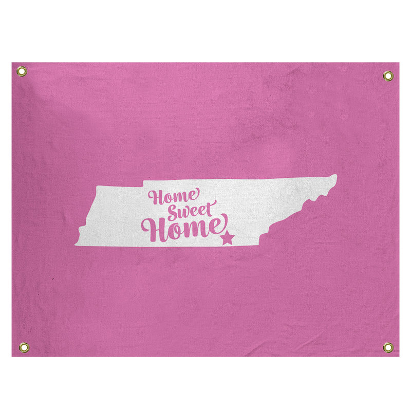 Tapisserie murale chattanooga doux pour la maison, H 50 po x l 59 po, Rose
