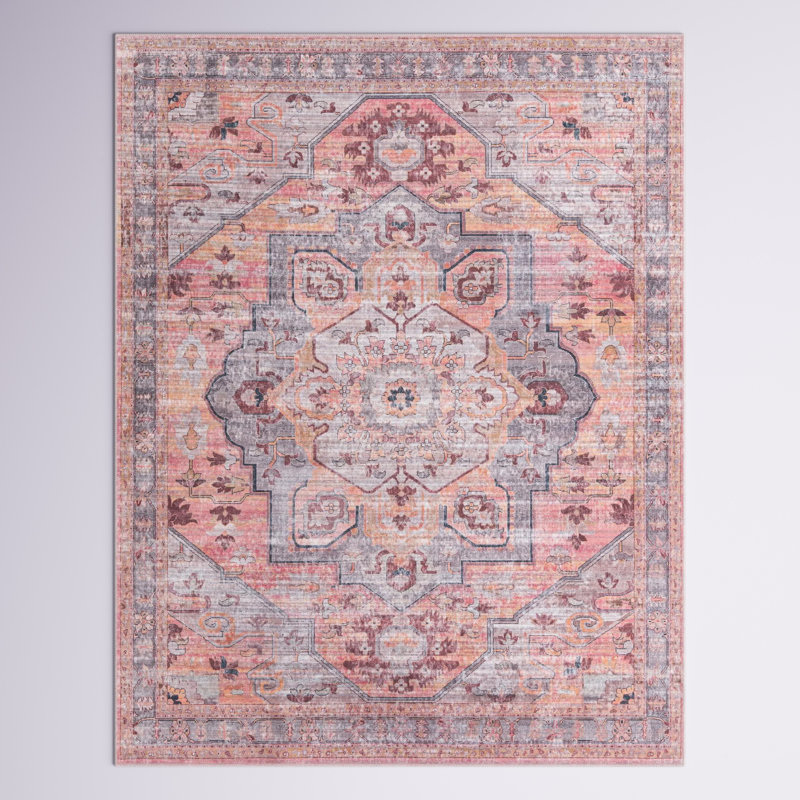 Engebretson Oriental Indoor Rug, Rectangle 3'11" x 6'