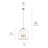 4-Light 16" Brushed Nickel Pendant-1794274007