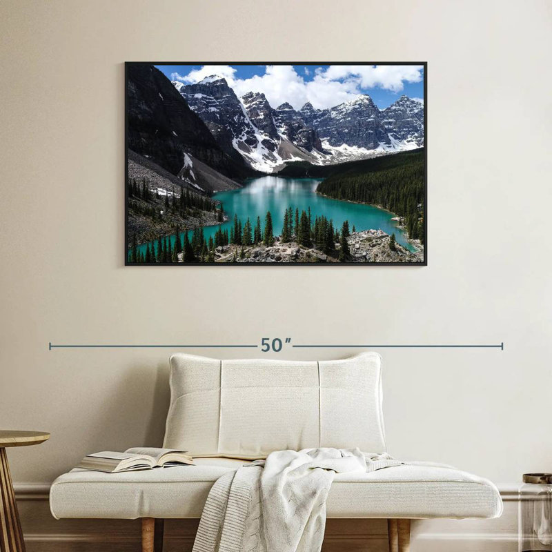 Paysage d'Alvord Lake Louise, H 27 po x l 40 po