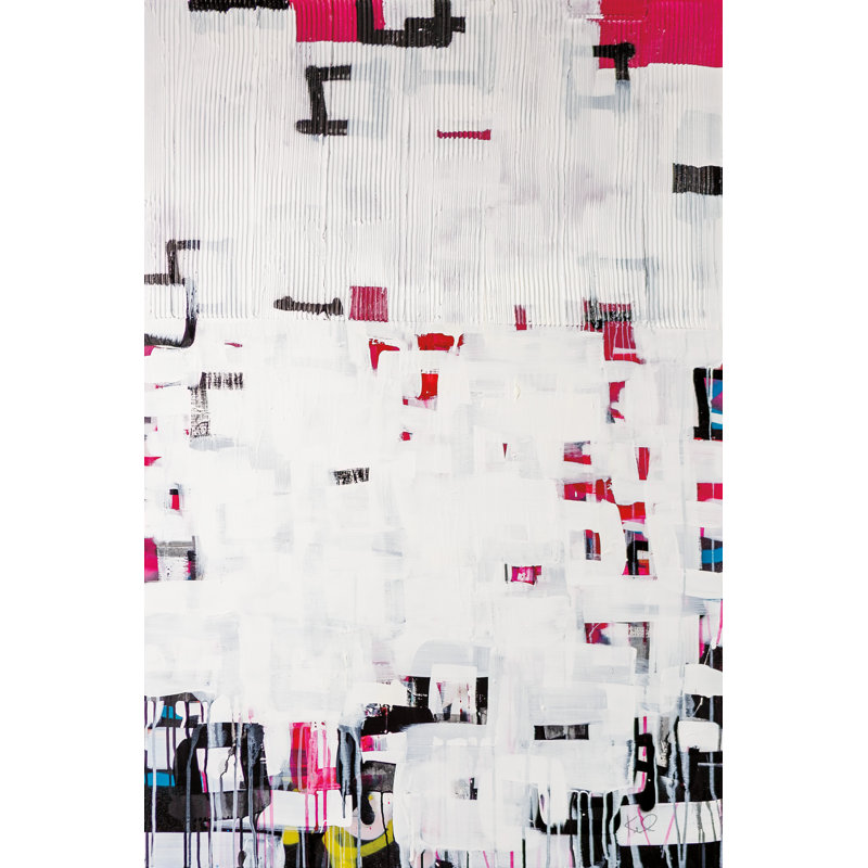 Bits and Bytes par Kent Youngstrom - impression, H 18 po x l 12 po, Non, Toile tendue