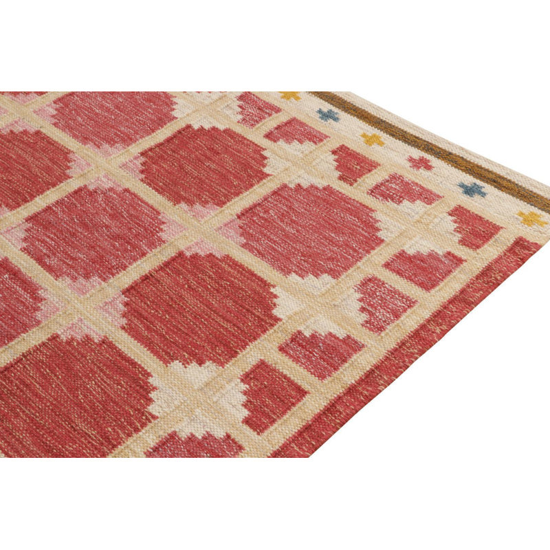 Scandinavian Wool Geometric Area Rug, Rectangle 8' x 10'