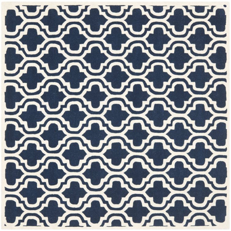 Carolene Hand Tufted Wool Geometric Rug