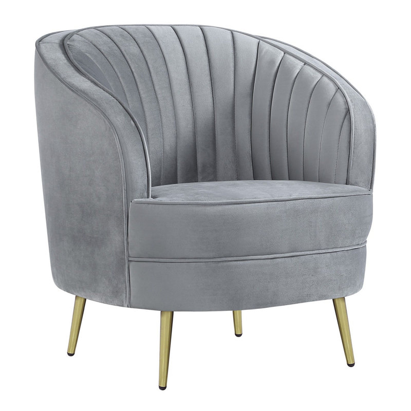Fauteuil demi-tonneau l 30,5 po
