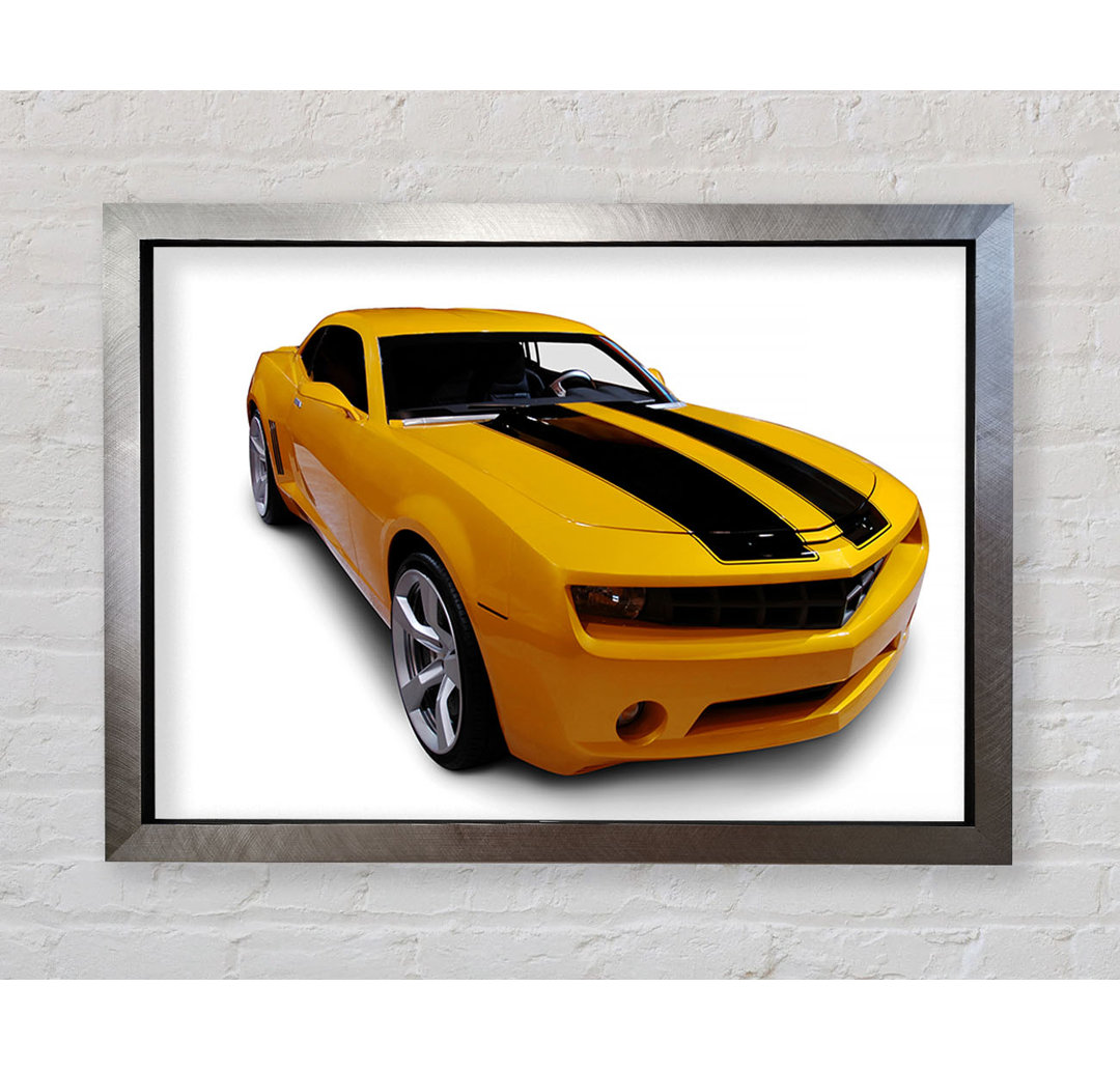 Bumblebee Chevrolet Camaro - Einzelner Bilderrahmen Kunstdrucke