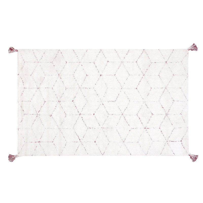 Kleber Hand Woven Cotton Indoor Rug, Rectangle 140 x 200cm