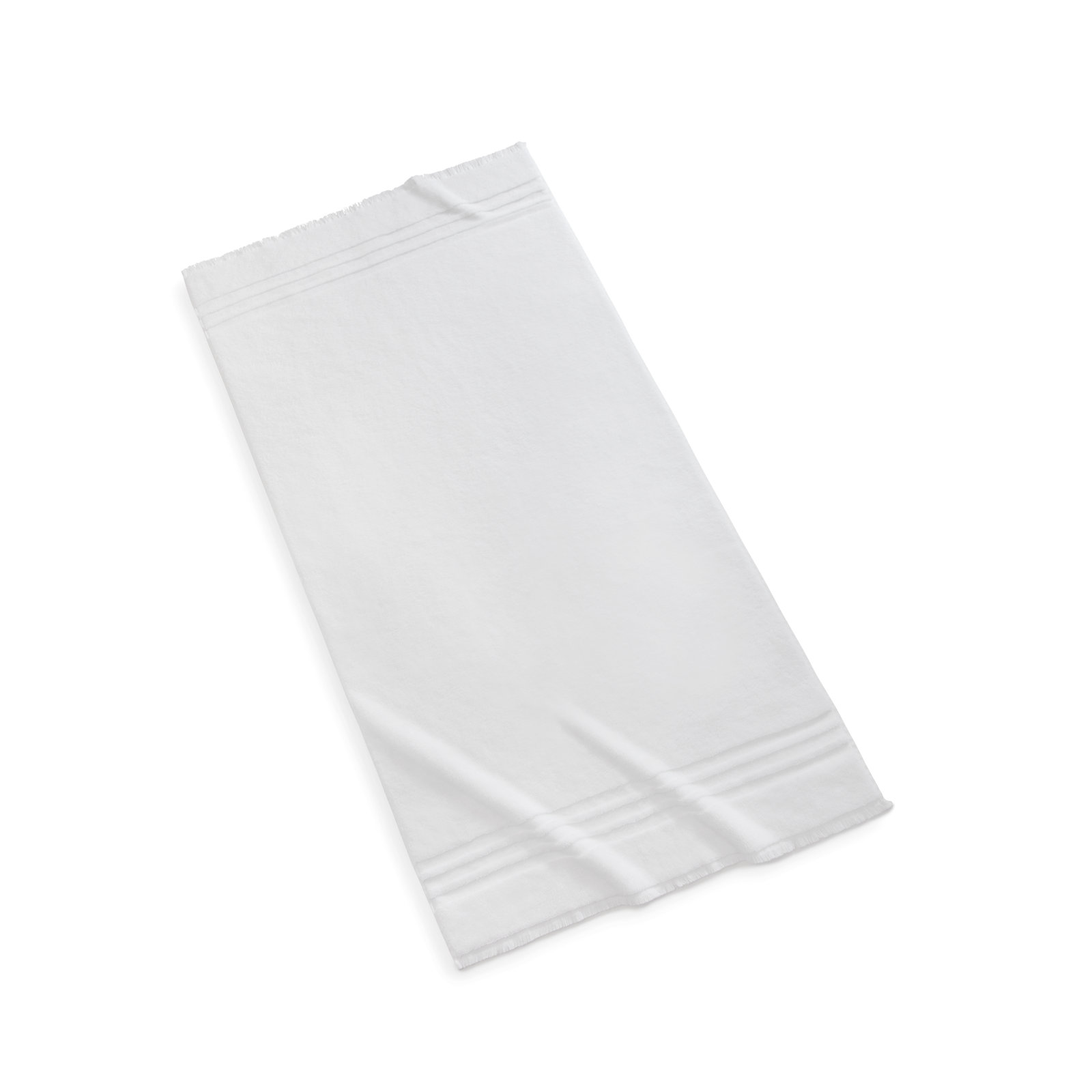 Turkish Cotton Hand Towel, White