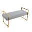 Banc rembourré en velours Khole-997765675