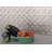 Pinney Backsplash Wall Panel Metallic Orchids Interlocked in Copper Silver