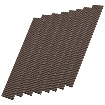 106" x 12.6" 3D Acoustic/Sound proof Wood Slat Wall Panel