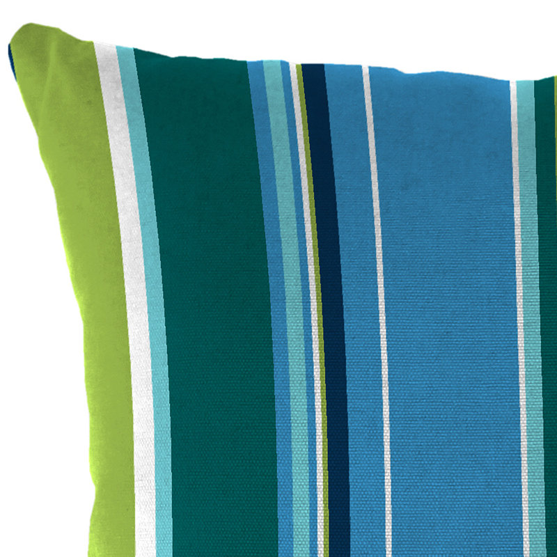 16" x 16" Outdoor Throw Pillow, Covert Capri