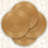 Handmade Round Placemats Set of 4 for Dining and Kitchen 14-inch Scratch-Resistant Table Decor-1088013033