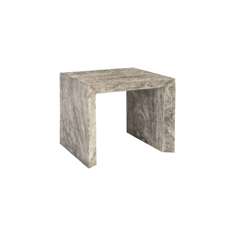 Table de bout en bois massif Waterfall