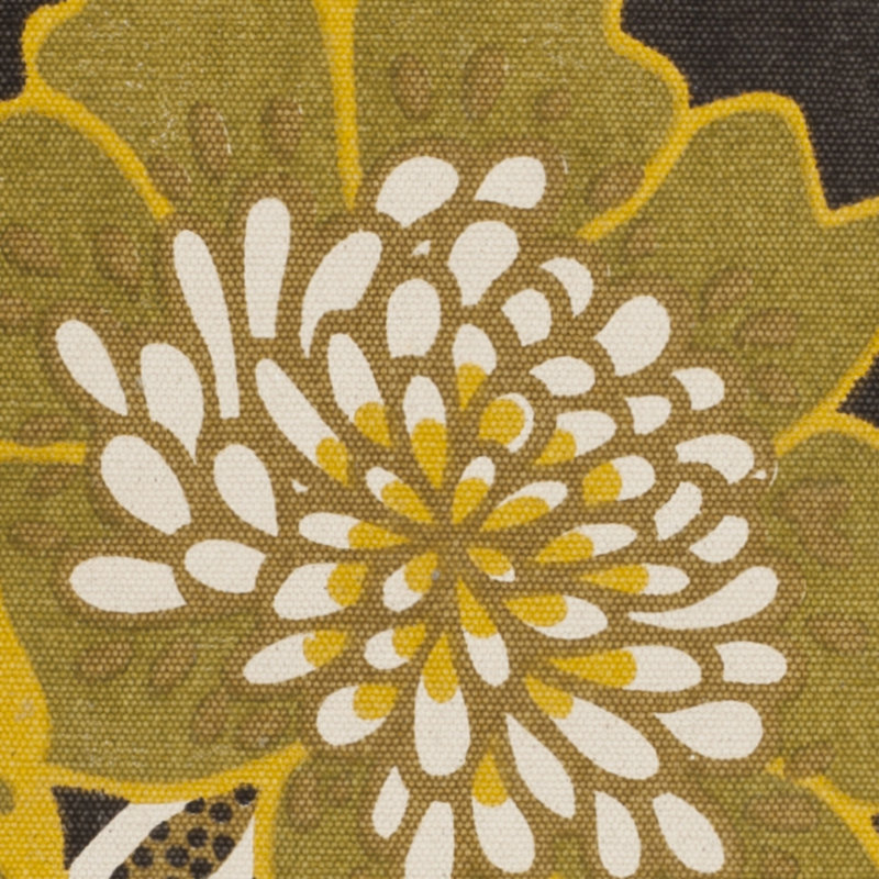 Cedar Brook Hand Loomed Cotton Floral Rug, Rectangle 4' x 6'