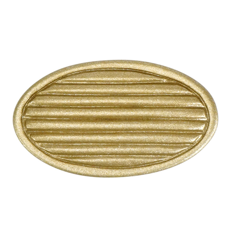 Oxford knob; Antique Brass finish, Soft Gold