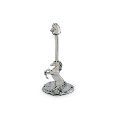Equestrian Metal Paper Towel Holder