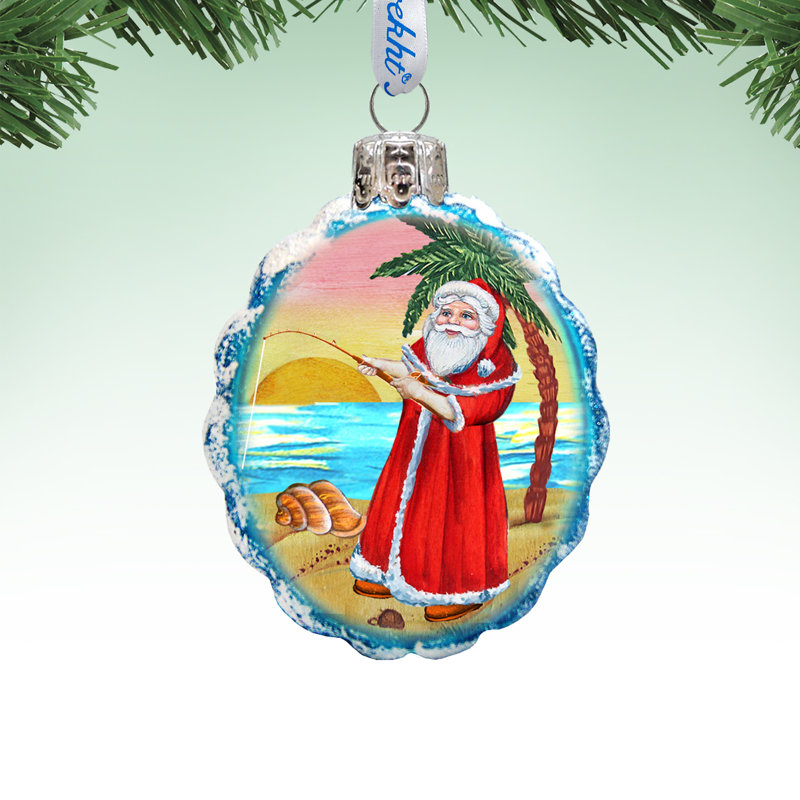 Keepsake 3'' Handmade Wood Photo Ornament