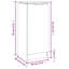 1 - Door Rectangle Accent Cabinet-614544262
